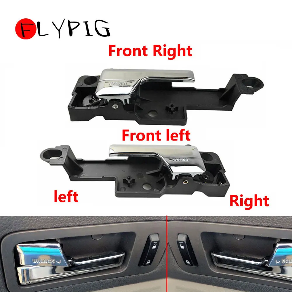 DOOR HANDLE INSIDE INTERIOR CHROME FRONT L R PAIR FOR FUSION MILAN MKZ ZEPHYR D20
DOOR HANDLE INSIDE INTERIOR CHROME FRONT L R PAIR FOR FUSION MILAN MKZ ZEPHYR D20
