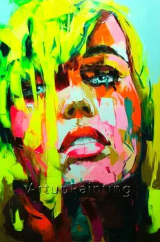 Palette knife painting portrait Palette knife Face Oil painting Impasto figure on canvas Hand painted Francoise Nielly 09
Palette knife painting portrait Palette knife Face Oil painting Impasto figure on canvas Hand painted Francoise Nielly 09