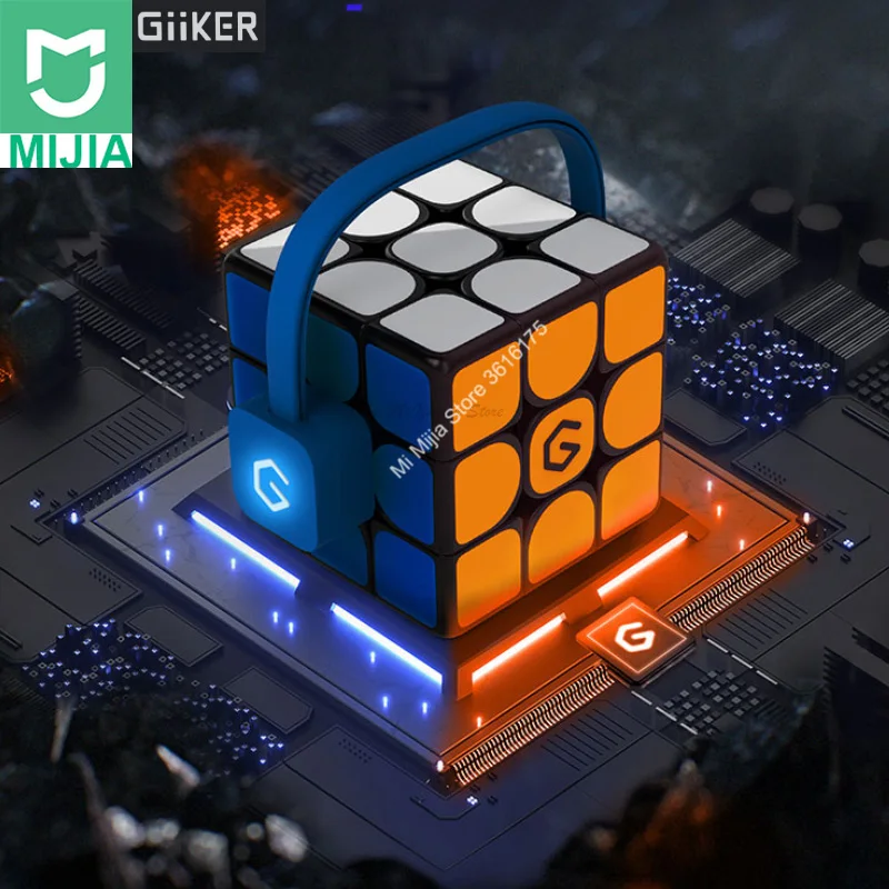 Xiaomi Mijia Giiker i3s AI Intelligent Super Cube i3 Smart Magic Magnetic Bluetooth APP Sync Puzzle Toys Gift for Kids Friend
Xiaomi Mijia Giiker i3s AI Intelligent Super Cube i3 Smart Magic Magnetic Bluetooth APP Sync Puzzle Toys Gift for Kids Friend