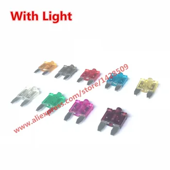 Small/Mini Size Automotive Fuse With Indicator Light Pilot Lamp 5A-40A Medium Fuse With Fusing indication
Small/Mini Size Automotive Fuse With Indicator Light Pilot Lamp 5A-40A Medium Fuse With Fusing indication
