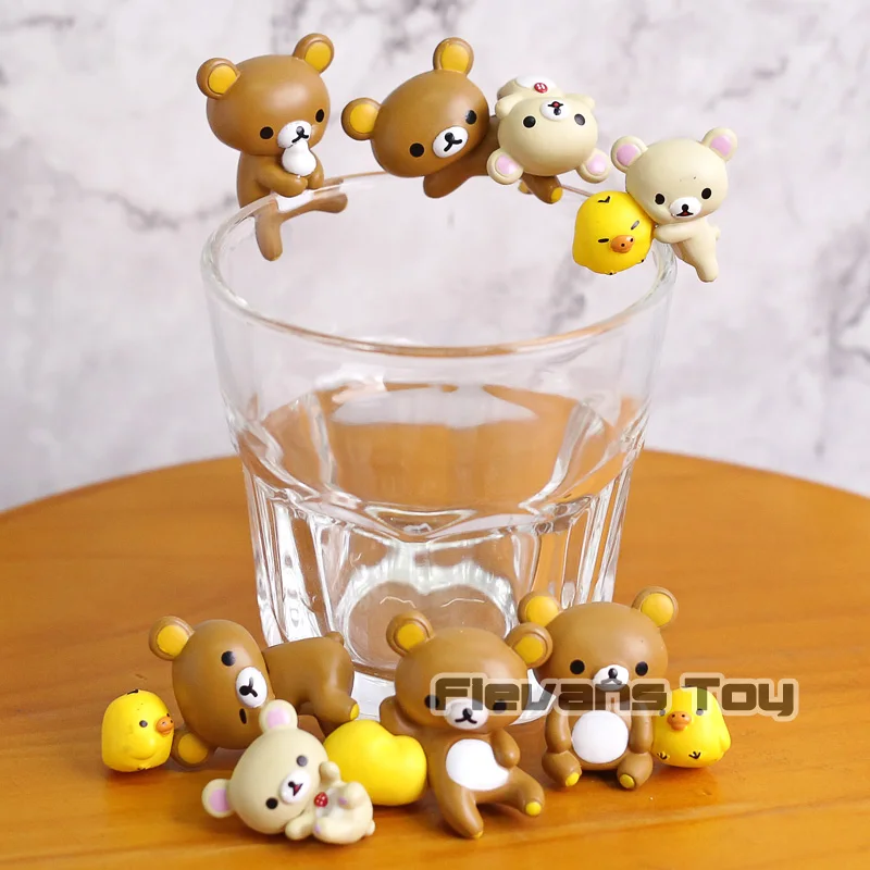 PUTITTO Series The Edge Of Cup Japan Rilakkuma Bear Mini PVC Figures Toys Dolls Gifts 7pcs/set
PUTITTO Series The Edge Of Cup Japan Rilakkuma Bear Mini PVC Figures Toys Dolls Gifts 7pcs/set
