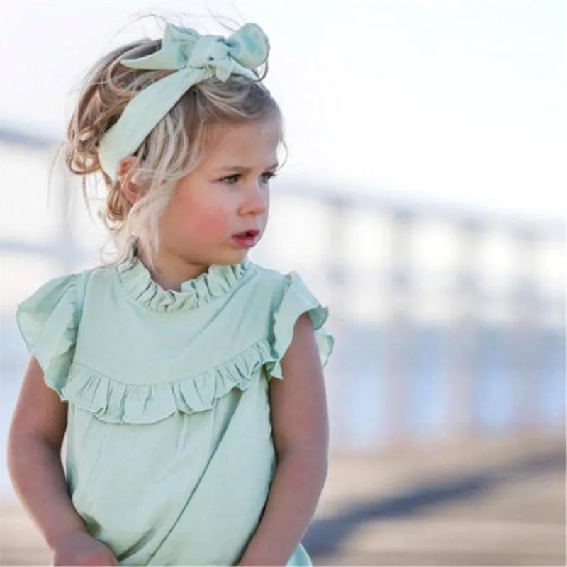 Cute Princess Newborn Kids Baby Girls Ruffles Rompers Jumpsuit One Pieces Summer Baby Clothing Outfits Hot Sale
Cute Princess Newborn Kids Baby Girls Ruffles Rompers Jumpsuit One Pieces Summer Baby Clothing Outfits Hot Sale
