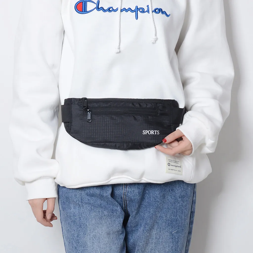Waist Bag Women Sports Mobile Phone Ultra-thin Double-row Zipper Waterproof Pockets Fanny Pack for Women Zipper Pouch Packs @1
Waist Bag Women Sports Mobile Phone Ultra-thin Double-row Zipper Waterproof Pockets Fanny Pack for Women Zipper Pouch Packs @1