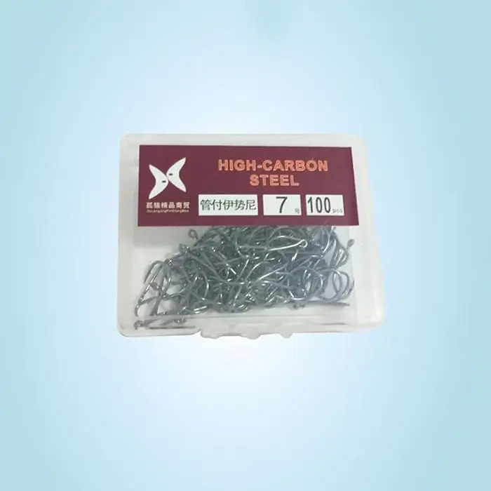 100PCS High Carbon Fishing Hooks Steel Fishhooks barbed Hook Soft Lure Fishing Bait Fish hooks High Efficiency Barbed
100PCS High Carbon Fishing Hooks Steel Fishhooks barbed Hook Soft Lure Fishing Bait Fish hooks High Efficiency Barbed
