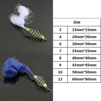 Copper Spring Shoal Fishing Net Small Mesh Netting Luminous Beads Swivel Fishing Tools
Copper Spring Shoal Fishing Net Small Mesh Netting Luminous Beads Swivel Fishing Tools