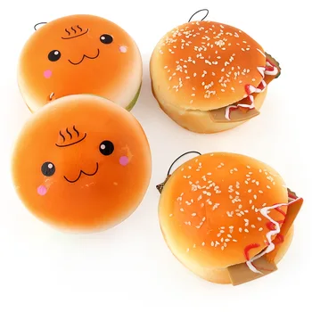 Hot Sale 10CM Squishy Simulation Soft Open Hamburger Squishy Slow Springback Sesame Cucumber Ham Hamburger Food Game Squishies
Hot Sale 10CM Squishy Simulation Soft Open Hamburger Squishy Slow Springback Sesame Cucumber Ham Hamburger Food Game Squishies