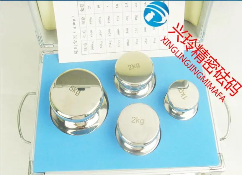 F1 Grade 4 pcs 1kg-5kg 304 Stainless Steel Digital Scale Calibration Weights Kit Set w Certificate, precision Packed
F1 Grade 4 pcs 1kg-5kg 304 Stainless Steel Digital Scale Calibration Weights Kit Set w Certificate, precision Packed
