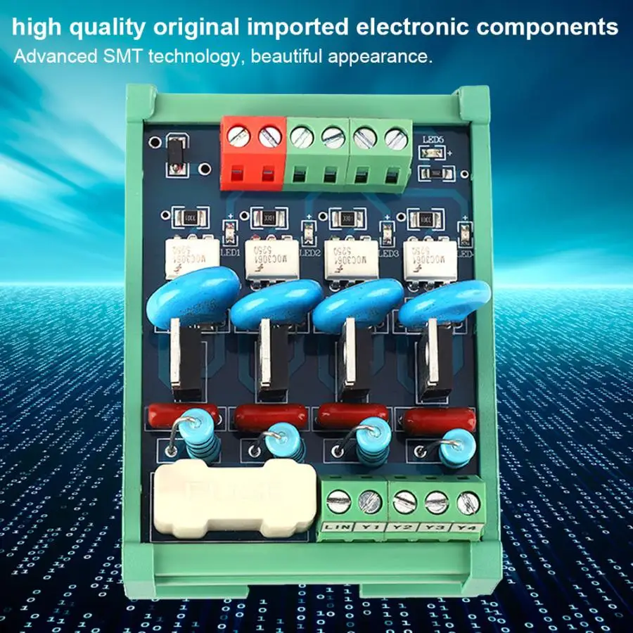 4-channel PLC DC Amplifier SCR Silicon Controlled Rectifier Output Power Board Voltage Controller voltage regulator
4-channel PLC DC Amplifier SCR Silicon Controlled Rectifier Output Power Board Voltage Controller voltage regulator