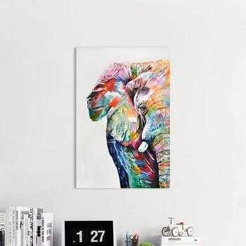 HDARTISAN Wall Art Canvas Print Painting Animal Picture For Living Room Elephant Portrait Home Decor No Frame
HDARTISAN Wall Art Canvas Print Painting Animal Picture For Living Room Elephant Portrait Home Decor No Frame
