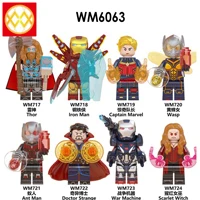 Wholesale 20 PCS WM6063 Endgame Iron Man Thor Captain Marvel Ant Man Doctor Strange War Machine Scarlet Witch Building Blocks
Wholesale 20 PCS WM6063 Endgame Iron Man Thor Captain Marvel Ant Man Doctor Strange War Machine Scarlet Witch Building Blocks