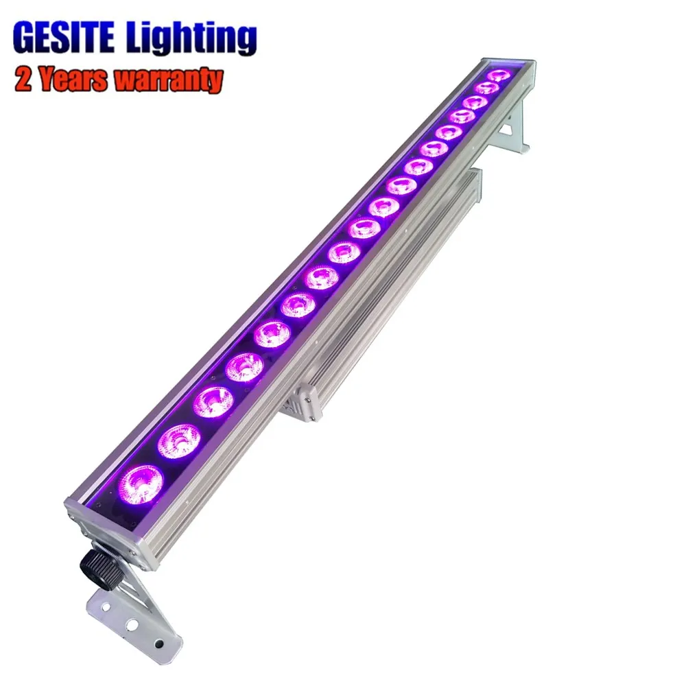 Светодиодная настенная шайба 6/10 DMX каналов 90 В-240 В Китай Tyanshine RGBWA UV 6в1 цвет 25