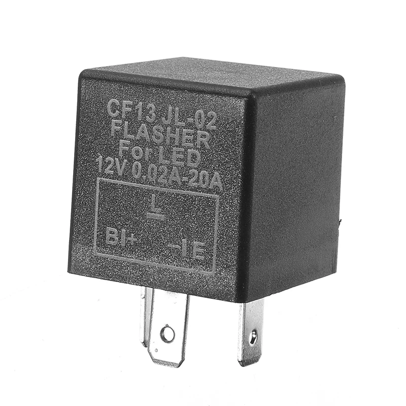 Universial 12V 3 Pin CF13 Blink Flasher Relay Strobe For Car Or Motorcycle LED Turn Signal Lamp
Universial 12V 3 Pin CF13 Blink Flasher Relay Strobe For Car Or Motorcycle LED Turn Signal Lamp