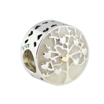 Tree of Hearts Ename Charms For Jewelry DIY Making 100% 925 Sterling Silver Jewelry Mother's Day Gifts Fit Charm Bracelets
Tree of Hearts Ename Charms For Jewelry DIY Making 100% 925 Sterling Silver Jewelry Mother's Day Gifts Fit Charm Bracelets