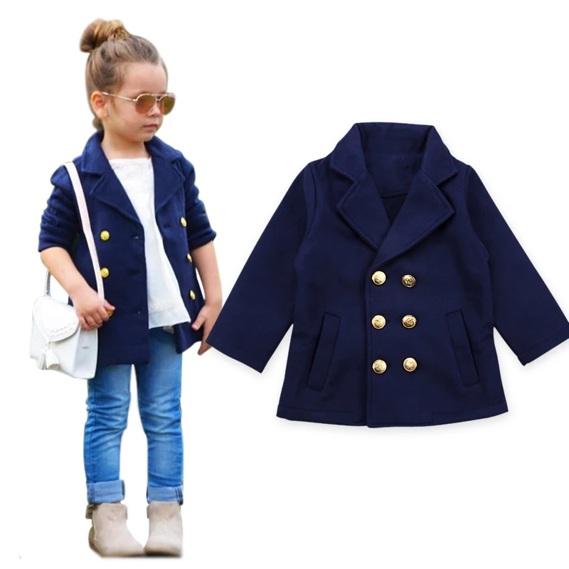 Chirldren Girls Clothing 2017 Cute Baby Turn-down Collar Coat Spring Autumn Baby Outwear Jacket Baby Clothes Windbreaker
Chirldren Girls Clothing 2017 Cute Baby Turn-down Collar Coat Spring Autumn Baby Outwear Jacket Baby Clothes Windbreaker