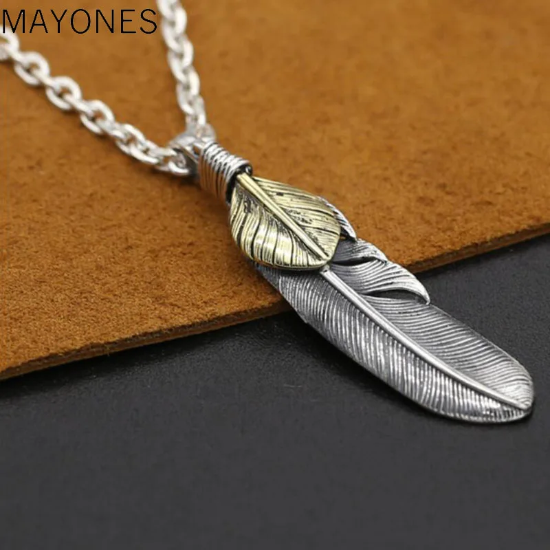 Eagle feathers inlaid copper pendants 925 sterling silver jewelry for women pendant silver 925 fine jewelry Free Shipping
Eagle feathers inlaid copper pendants 925 sterling silver jewelry for women pendant silver 925 fine jewelry Free Shipping