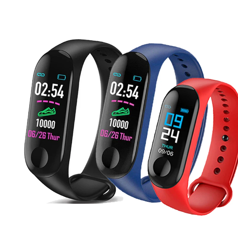 M3 plus /pro Fitness Bracelet Men Women smart band Color-screen Waterproof blood pressure Monitor sports Heart Rate
M3 plus /pro Fitness Bracelet Men Women smart band Color-screen Waterproof blood pressure Monitor sports Heart Rate