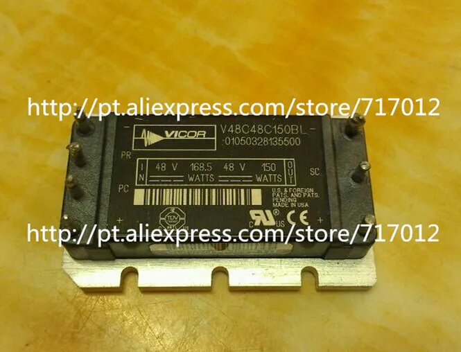 Free Shipping V48C48C150BL DC/DC:48V-24V-150W power supply voltage reduction module,Can directly buy or contact the seller
Free Shipping V48C48C150BL DC/DC:48V-24V-150W power supply voltage reduction module,Can directly buy or contact the seller