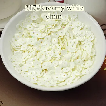 50g 6mm Cup Round Sequin Paillettes Sewing Decoration Artesanatos Acessorios 317# Creamy White Spangles
50g 6mm Cup Round Sequin Paillettes Sewing Decoration Artesanatos Acessorios 317# Creamy White Spangles