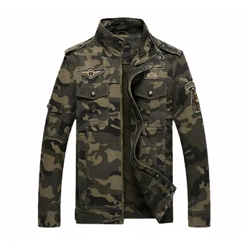 2019 New Autumn Men's Camouflage Jackets Male Coats Camo Bomber Jacket Mens Brand Clothing Outwear Plus Size M-4XL
2019 New Autumn Men's Camouflage Jackets Male Coats Camo Bomber Jacket Mens Brand Clothing Outwear Plus Size M-4XL
