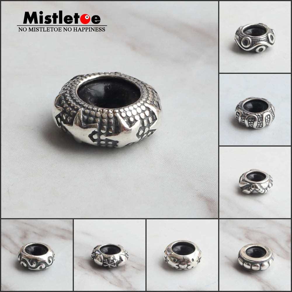 Authentic 925 Sterling Silver Spacer Stopper Heart Dolphin Flower Footprint Bead Charm Fit European Style 3mm Bracelet Jewelry
Authentic 925 Sterling Silver Spacer Stopper Heart Dolphin Flower Footprint Bead Charm Fit European Style 3mm Bracelet Jewelry
