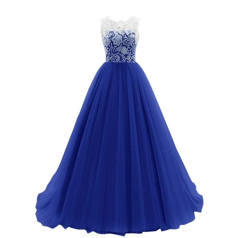 Summer Fashion Women Wedding Sexy Lace Dress Prom Party Gown Dresses Blue Color Size Plus
Summer Fashion Women Wedding Sexy Lace Dress Prom Party Gown Dresses Blue Color Size Plus