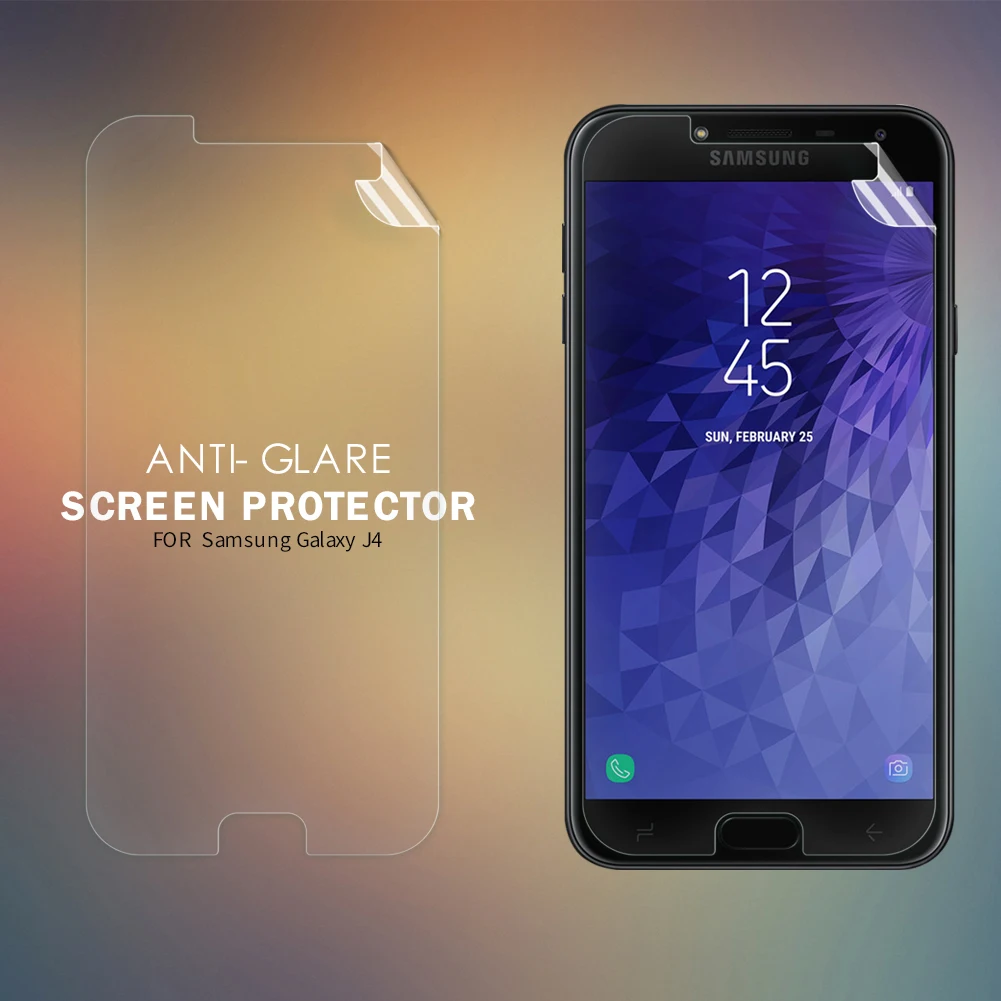 For Samsung Galaxy J4 Anti-glare Screen Protector Matte Anti-fingerprint Protective Film Soft PC Matte Film For Samsung J4
For Samsung Galaxy J4 Anti-glare Screen Protector Matte Anti-fingerprint Protective Film Soft PC Matte Film For Samsung J4