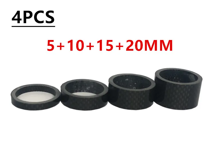 4PCS full carbon 28.6/31.8mm bicycle carbon spacer hollow Ultra light headset parts cycling Washer Bicycle Headset Stem Spacers
4PCS full carbon 28.6/31.8mm bicycle carbon spacer hollow Ultra light headset parts cycling Washer Bicycle Headset Stem Spacers