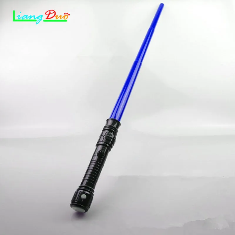 

Boy Girl Gift Light Stick Luminescent Music Telescopic Star Laser Sword Lightsaber Cosplay Props Children's Flashing Toys