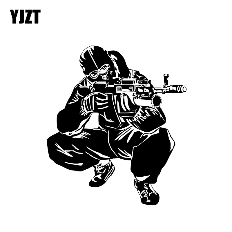 YJZT 15.9*18.2CM Coolest Weapon AK-14 Combat Soldier Shooting Decoration Car Sticker Vinyl Graphic Accessories C12-0330
YJZT 15.9*18.2CM Coolest Weapon AK-14 Combat Soldier Shooting Decoration Car Sticker Vinyl Graphic Accessories C12-0330