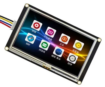 4.3 inch USART HMI SPI TFT LCD Touch Screen Module (Enhanced Ver.) EEPROM RTC Extend IO 480(RGB)*272 32MB FLASH
4.3 inch USART HMI SPI TFT LCD Touch Screen Module (Enhanced Ver.) EEPROM RTC Extend IO 480(RGB)*272 32MB FLASH