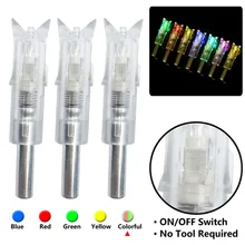 6pcs Lighted Crossbow Nock Fit For ID 7.6mm Arrow Shaft Automatically Lighted Arrow Nock Accessory
6pcs Lighted Crossbow Nock Fit For ID 7.6mm Arrow Shaft Automatically Lighted Arrow Nock Accessory