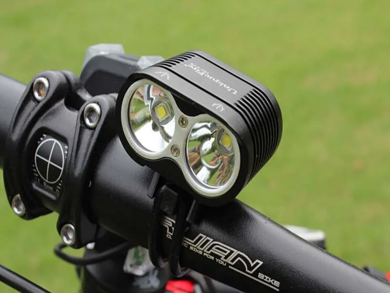UniqueFire UF-D016 2xCREE XM-L2 1800 люмен Дальний свет + Ближний 4 режима светодиодный светильник