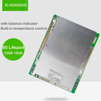 8S 24V Lifepo4 3.2V Lithium Battery Protection Board Inverter Energy Storage Dual Thermal Switch 120A 150A Packs BMS Balance
8S 24V Lifepo4 3.2V Lithium Battery Protection Board Inverter Energy Storage Dual Thermal Switch 120A 150A Packs BMS Balance