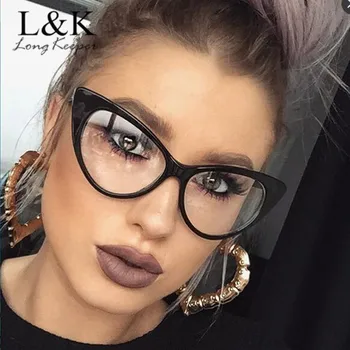 LongKeeper 2019 New Cat Eye Glasses Frame Women Brand Designer Cateye Optical Eyeglasses Ladies Fashion Retro Clear Glasses
LongKeeper 2019 New Cat Eye Glasses Frame Women Brand Designer Cateye Optical Eyeglasses Ladies Fashion Retro Clear Glasses