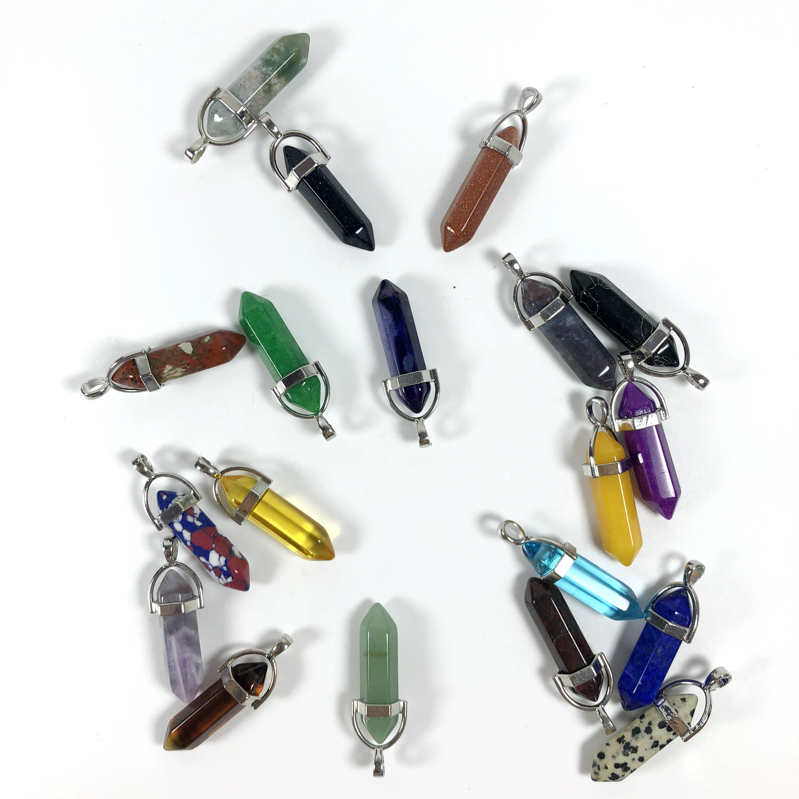 Free Shipping 1PC Natural Crystal&Gemstone Pendants Stone Pendulum Spiritual Meditation Chakra Healing Reiki Beads Random Size
Free Shipping 1PC Natural Crystal&Gemstone Pendants Stone Pendulum Spiritual Meditation Chakra Healing Reiki Beads Random Size
