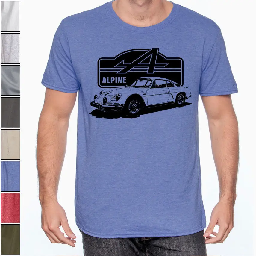 Alpine A110 Renault Berlinette 1300G Racing 4.5oz SOFT T-Shirt Rally Group 4 2018 New Short Sleeve Men T shirt Punk Tops
Alpine A110 Renault Berlinette 1300G Racing 4.5oz SOFT T-Shirt Rally Group 4 2018 New Short Sleeve Men T shirt Punk Tops