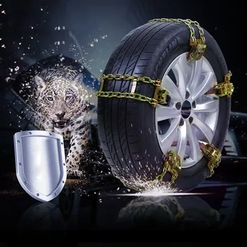 6PC 3 size Wheel Tire Snow Anti-skid Chains For Car Truck SUV Emergency Winter 1X Universal Anti-Skid Chain Ice Mud Emergency
6PC 3 size Wheel Tire Snow Anti-skid Chains For Car Truck SUV Emergency Winter 1X Universal Anti-Skid Chain Ice Mud Emergency