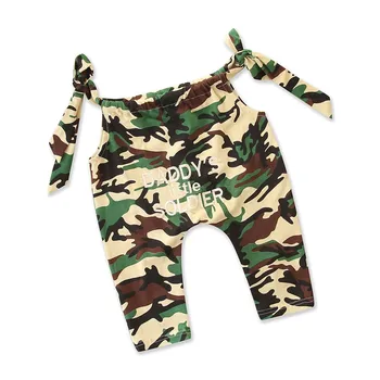 Newborn Infant Camouflage Letter Print Jumpsuit Baby Girls Clothing Toddler Girl Summer Clothes Kids Fashion Casual Romper
Newborn Infant Camouflage Letter Print Jumpsuit Baby Girls Clothing Toddler Girl Summer Clothes Kids Fashion Casual Romper