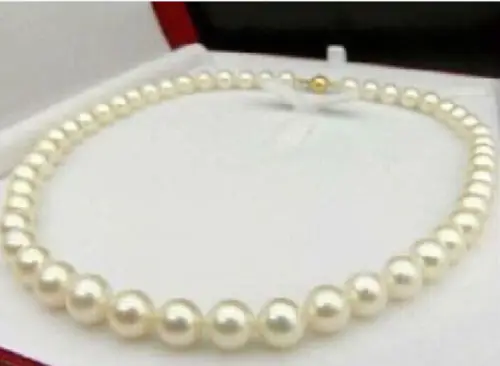 Free Shipping >>>18" AAA 10-11mm natural south sea white round pearl necklace yellow spherical
Free Shipping >>>18" AAA 10-11mm natural south sea white round pearl necklace yellow spherical