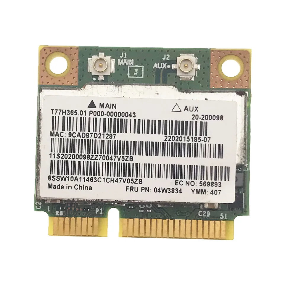 Для E135 E330 E335 X131E BCM943228HMB BCM43228 Поддержка Bluetooth 4 0 двухдиапазонный 300M половинная мини