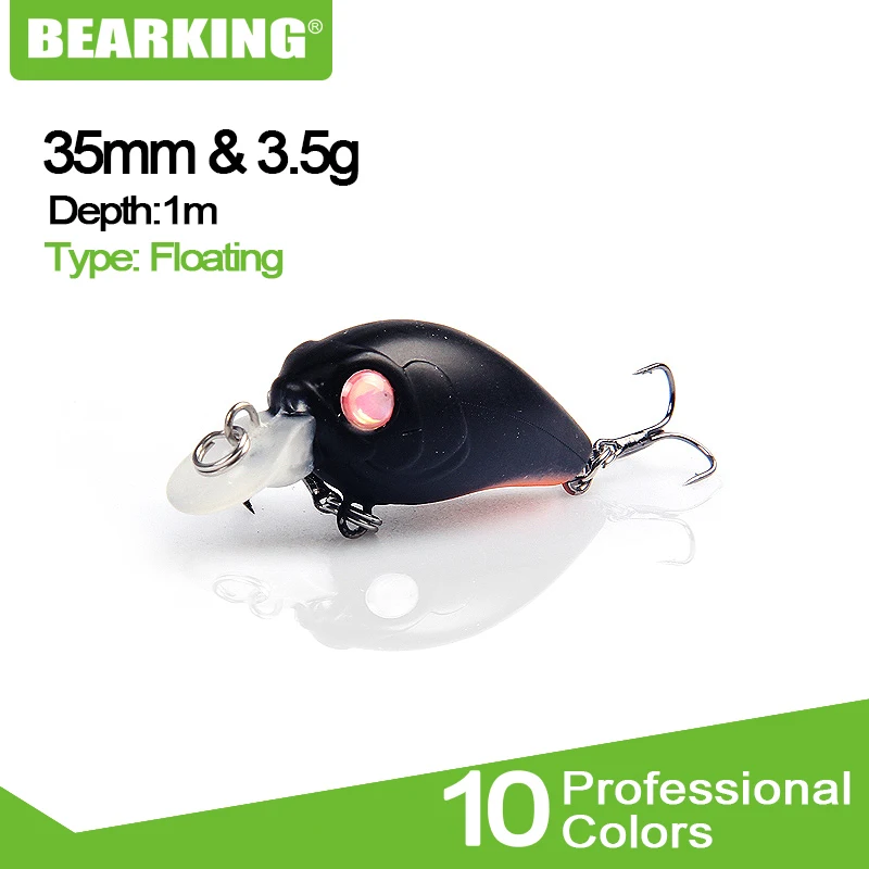 Perfect Bearking 5pcs/lot professional quality A+ fishing lures,35mm/3.5g,dive 1.5m each lot 5pcs different colors,Free shipping
Perfect Bearking 5pcs/lot professional quality A+ fishing lures,35mm/3.5g,dive 1.5m each lot 5pcs different colors,Free shipping