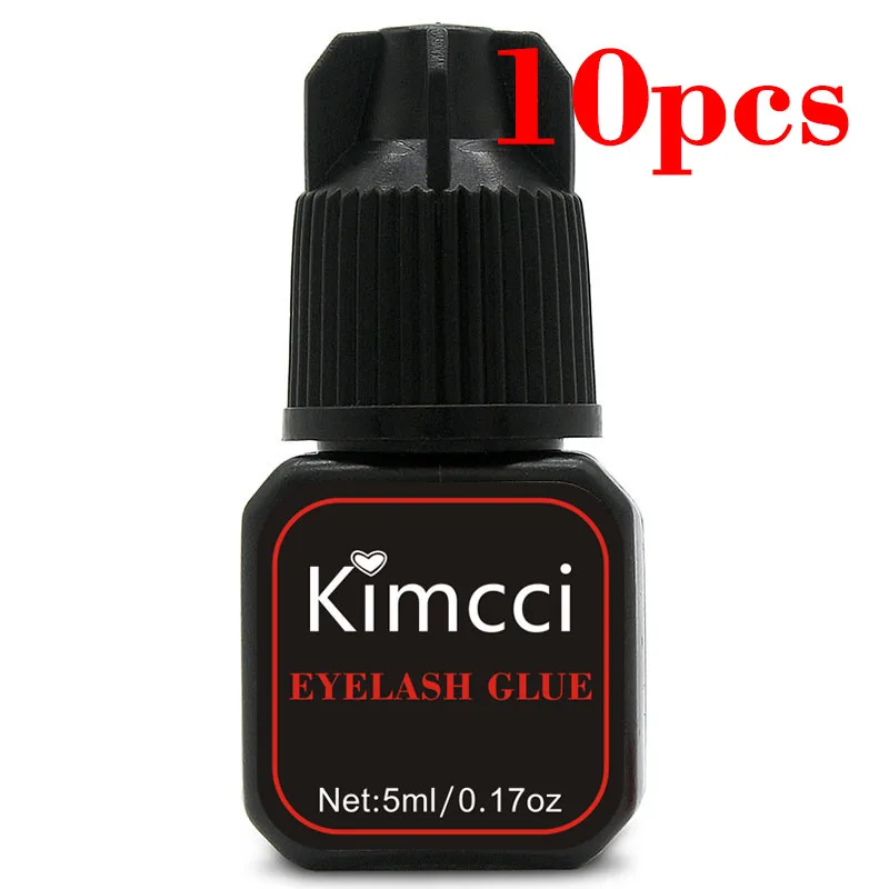 Kimcci 10pcs/lot Eyelash Extension Glue 2-3 Seconds Fast Drying Eyelashes Glue Pro Lash Glue Black Adhesive Retention Long Last
Kimcci 10pcs/lot Eyelash Extension Glue 2-3 Seconds Fast Drying Eyelashes Glue Pro Lash Glue Black Adhesive Retention Long Last