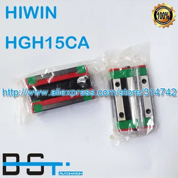 HIWIN linear guide HGH15CA CNC rail block cnc parts for HGR15 linear guide rails block