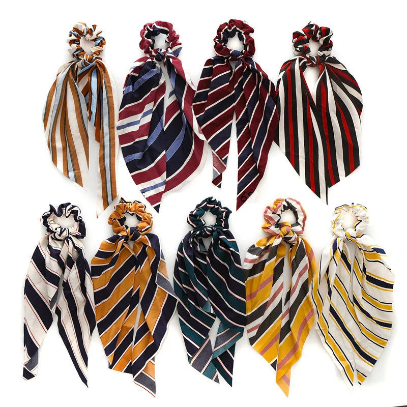 2019 Women Long Ribbon Elastic Hair Band Scrunchies Bow Streamers Rubber Bands Hair Holder Horsetail Tie Hair Accessories
2019 Women Long Ribbon Elastic Hair Band Scrunchies Bow Streamers Rubber Bands Hair Holder Horsetail Tie Hair Accessories