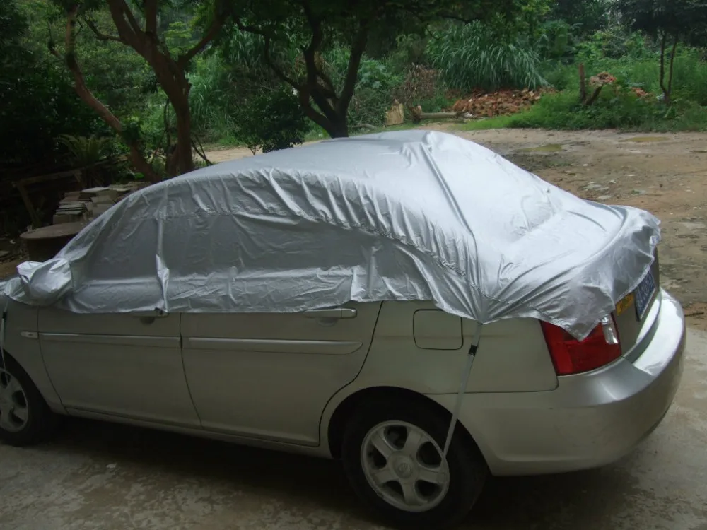 Car-Cover-Prevent-Heat-Cold-Sun-Rain-Snow-Dustproof-Half-Auto-Cover-For-Ordinary-Sedan-Pickup (4)