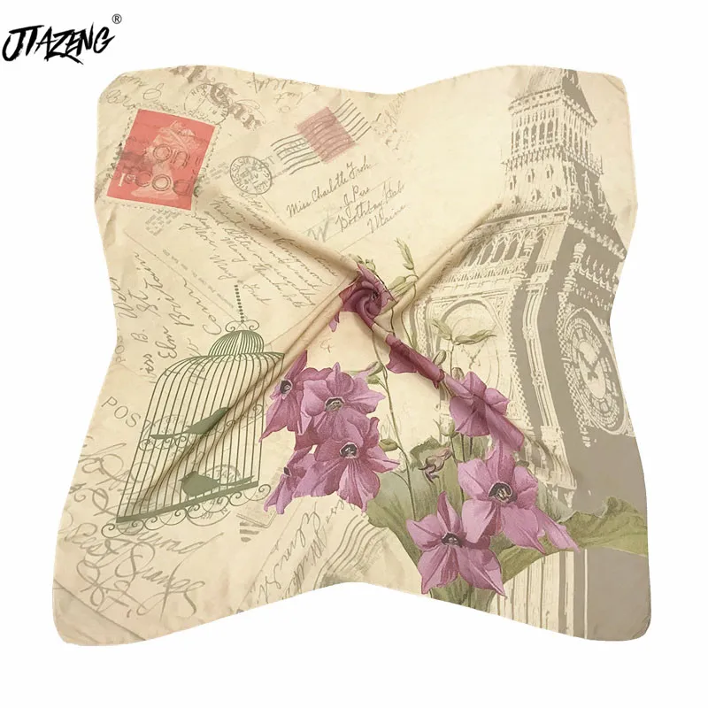 Kerchief Silk Scarf Women Scarf Scarves Fashion Silk Scarf Noble New Print Hot Sale 2019 Spring Summer Accessories 70*70cm
Kerchief Silk Scarf Women Scarf Scarves Fashion Silk Scarf Noble New Print Hot Sale 2019 Spring Summer Accessories 70*70cm