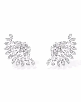 GODKI Trendy Cubic Zirconia Leaf Shape Crystal Statement Stud Earrings for Women Fashion Jewelry Wedding Bridal Brincos Femme 
GODKI Trendy Cubic Zirconia Leaf Shape Crystal Statement Stud Earrings for Women Fashion Jewelry Wedding Bridal Brincos Femme