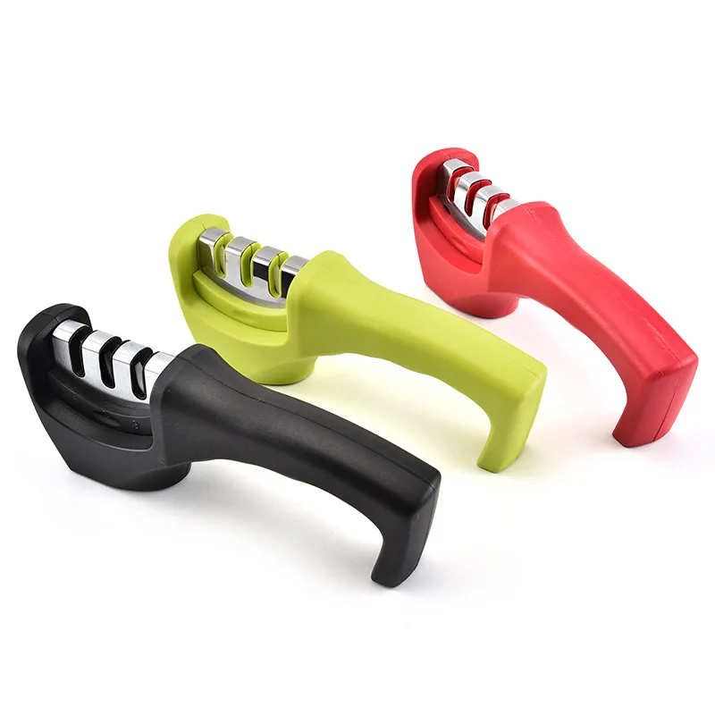 1PC 3 Stages Professional Knife Sharpener Kitchen Knives Accessories Stainless Steel Knife sharpening Tool
1PC 3 Stages Professional Knife Sharpener Kitchen Knives Accessories Stainless Steel Knife sharpening Tool