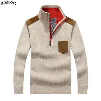 Fashion 2018 Winter Mens loose stand-collar fleece knitted sweaters casual mens thick knitting coats mens zipper sweaters
Fashion 2018 Winter Mens loose stand-collar fleece knitted sweaters casual mens thick knitting coats mens zipper sweaters