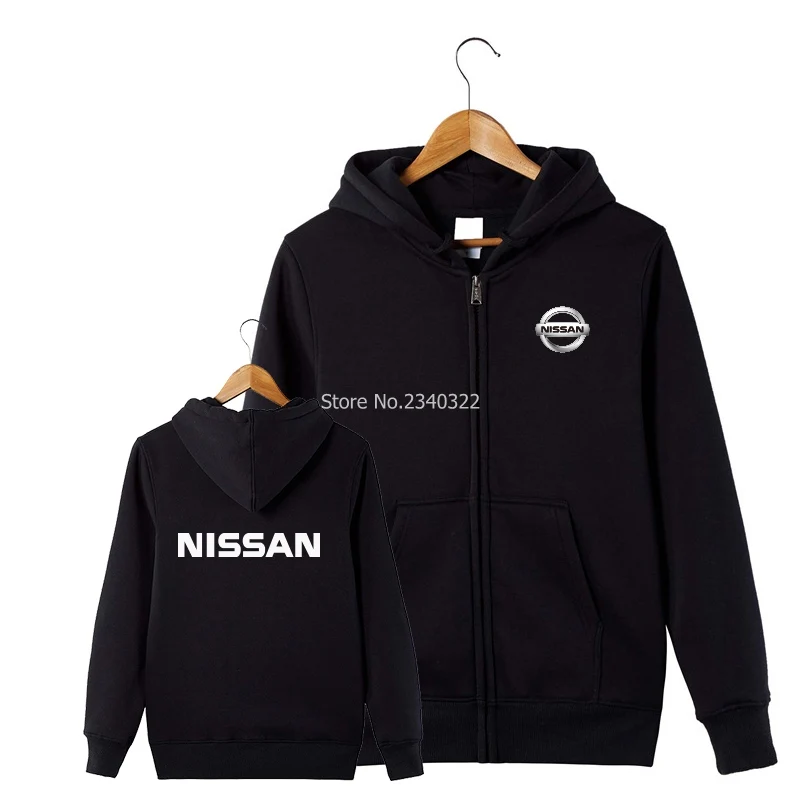Зима Новое поступление Nissan хлопковая флисовая толстовка одежда для мужчин и